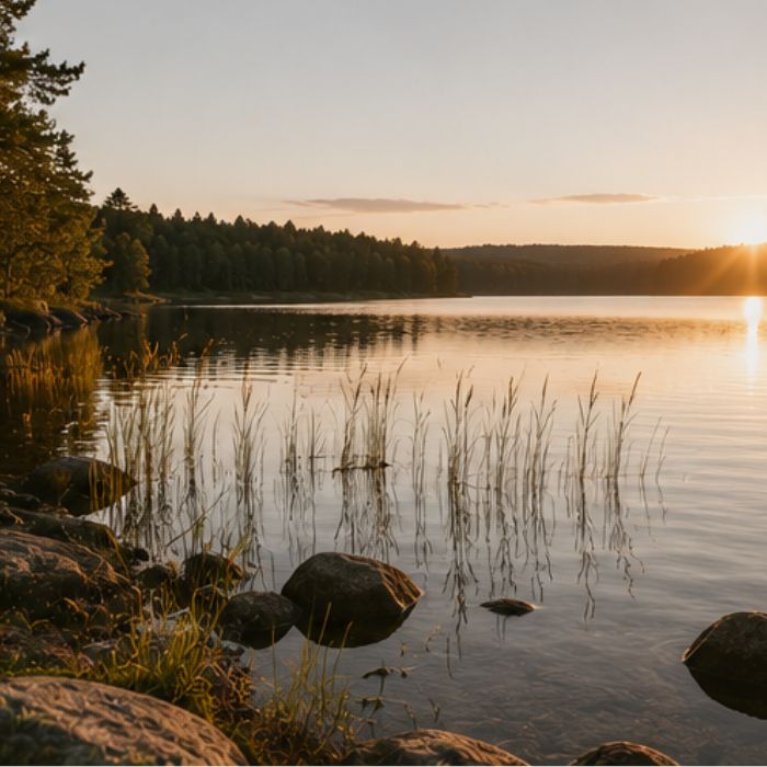 Rustige visplek nabij Gräsmark
